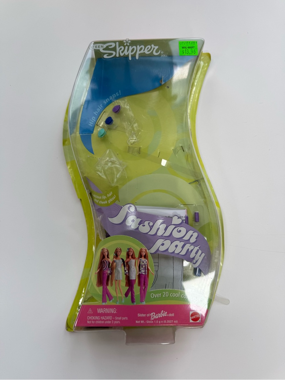 2000 OPEN BOX ONLY - Fashion Party Teen Skipper - Instructions + Accessories.